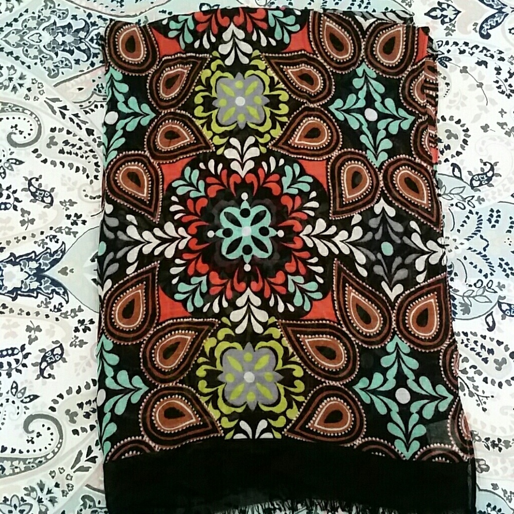Vera Bradley Soft Fringe Scarf